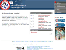 Tablet Screenshot of capitalusadance.com